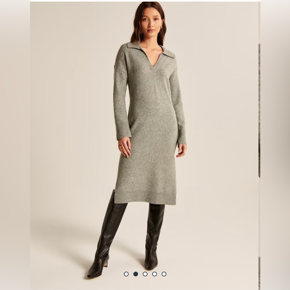 Abercrombie midi sweater dress